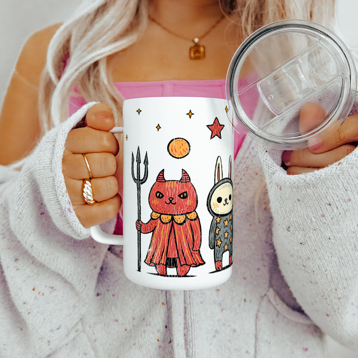 Occult Vintage Animals Insulated Travel Mug