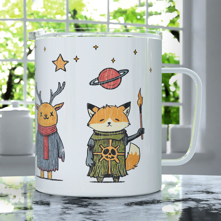 Occult Vintage Animals Insulated Travel Mug