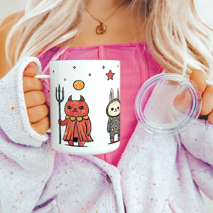 Occult Vintage Animals Insulated Travel Mug