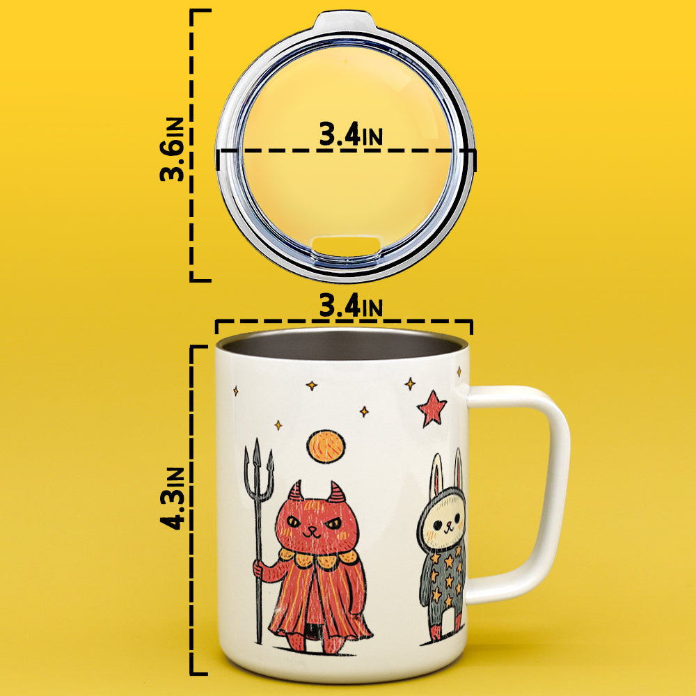 Occult Vintage Animals Insulated Travel Mug