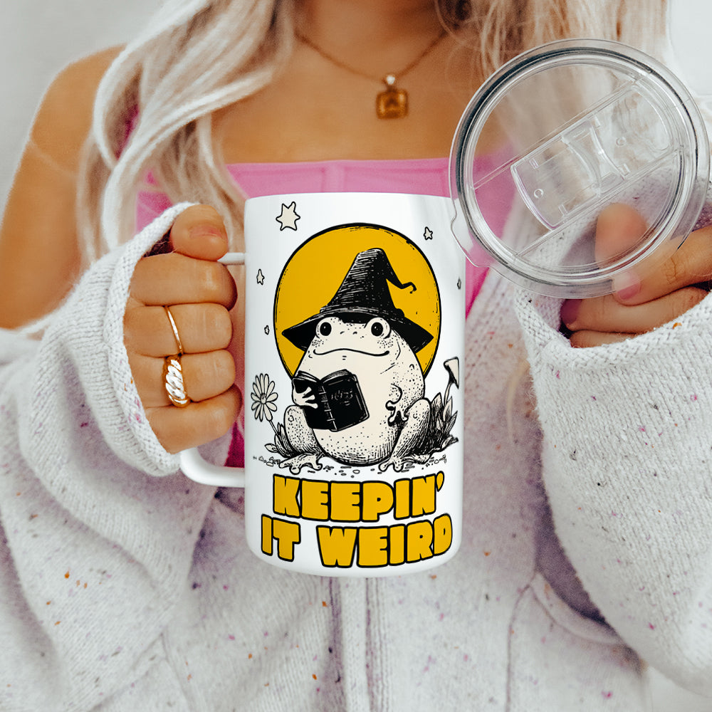 Keepin It Weird Insulated Travel Mug