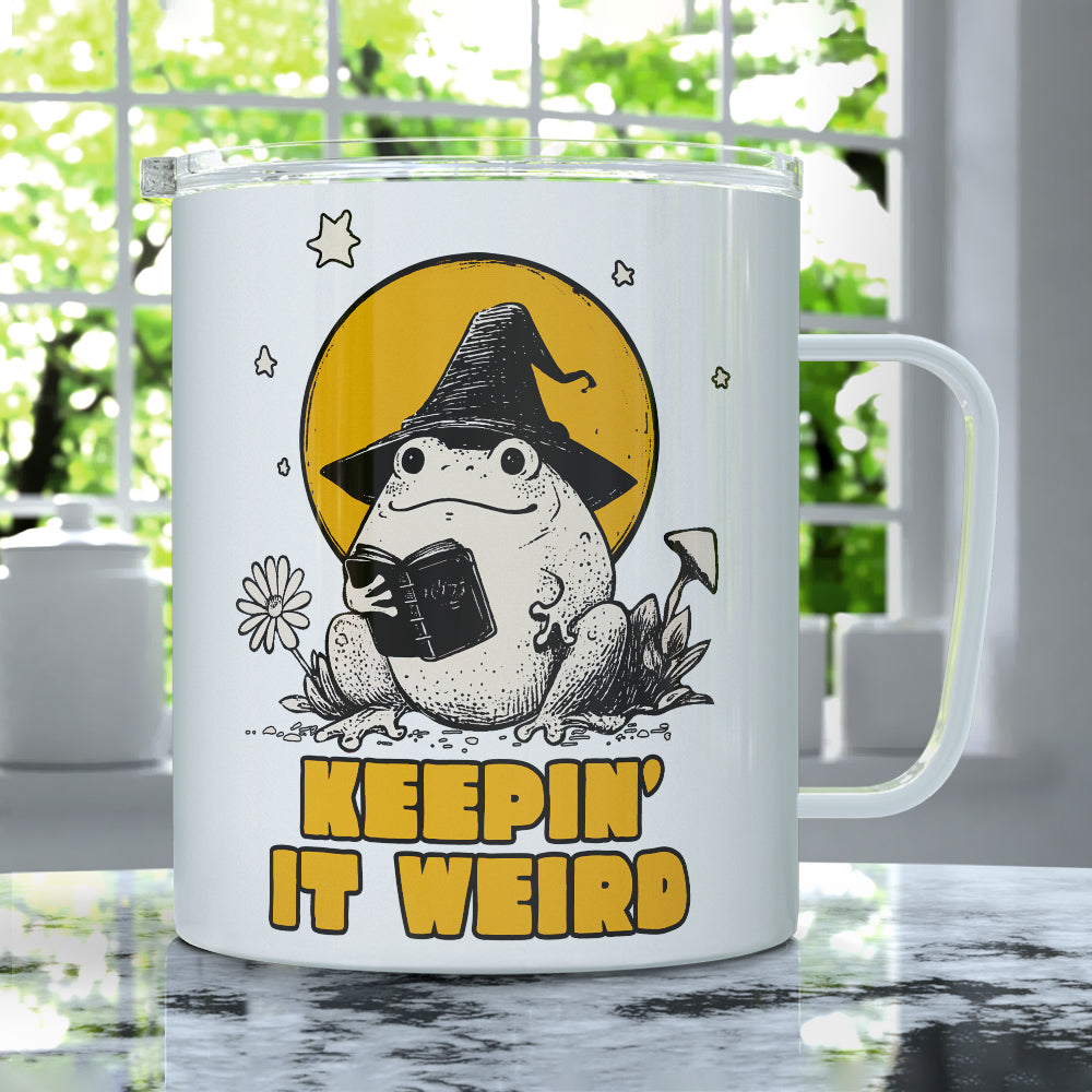 Keepin It Weird Insulated Travel Mug