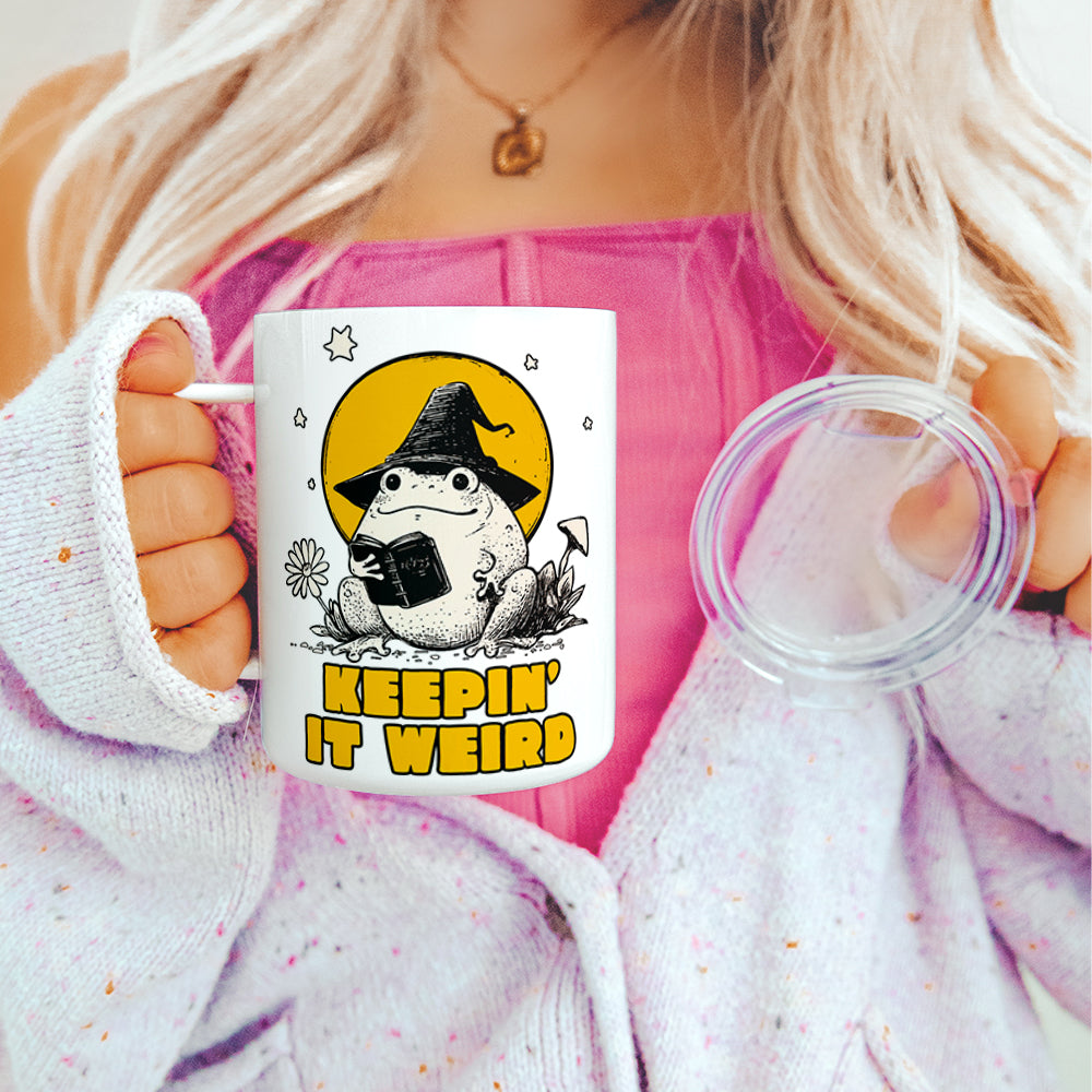 Keepin It Weird Insulated Travel Mug