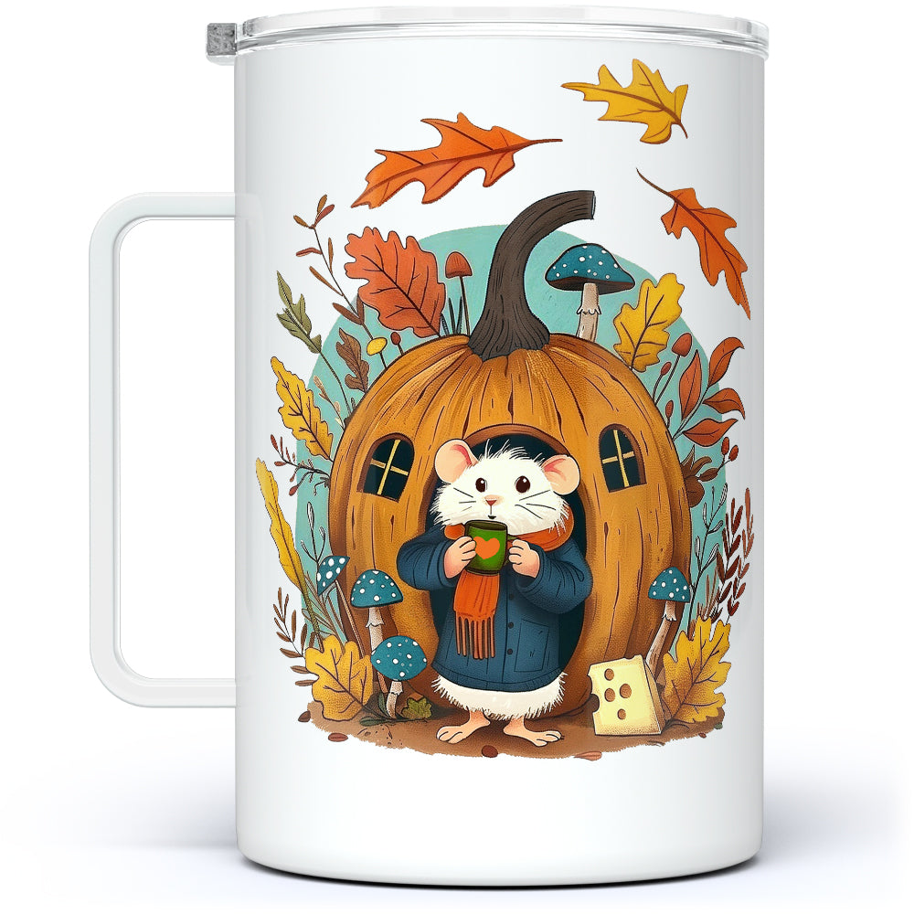 Fall Mouse Insulated Travel Mug