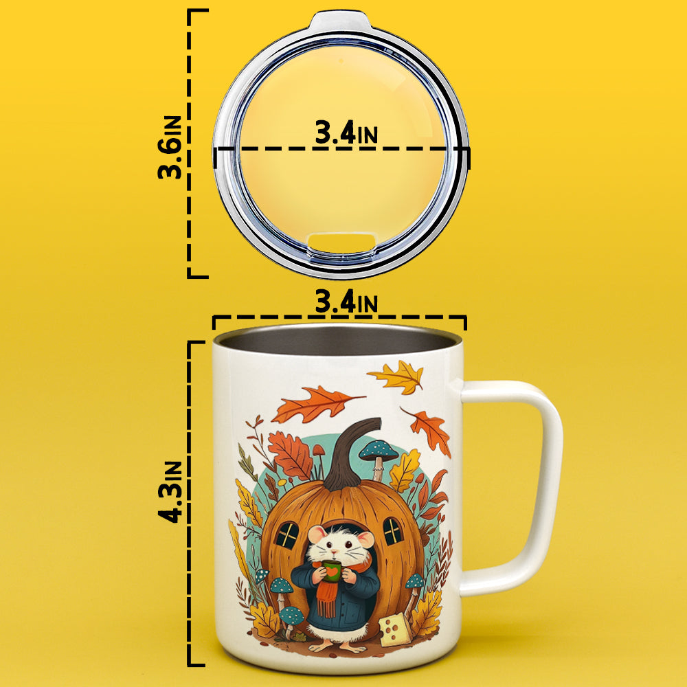 Fall Mouse Insulated Travel Mug