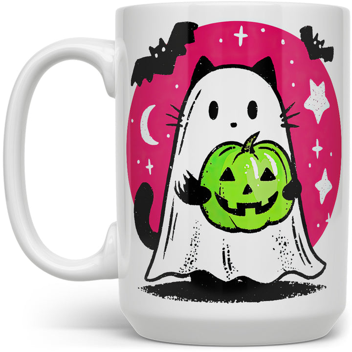 Ghost Kitty Mug