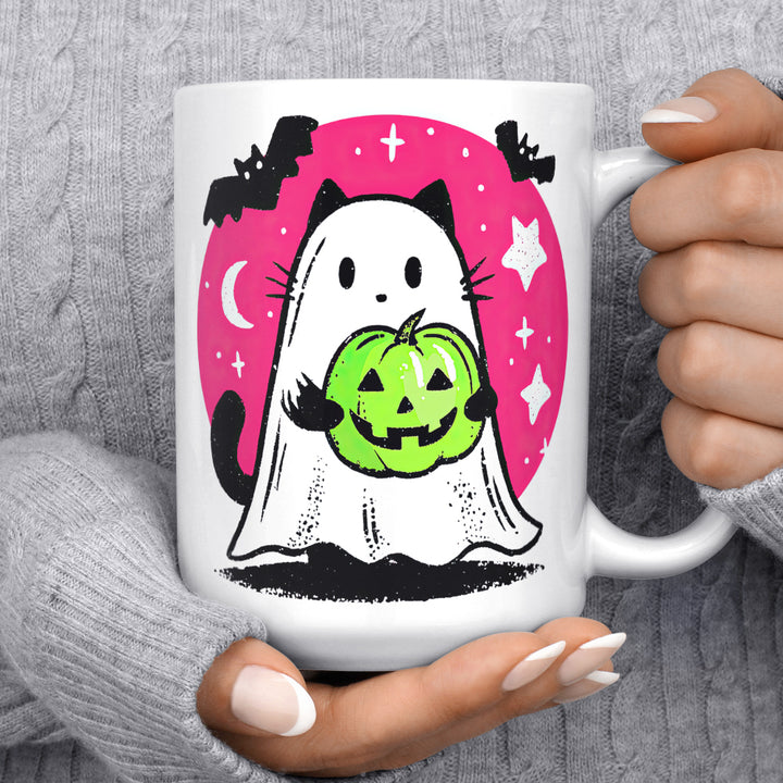 Ghost Kitty Mug