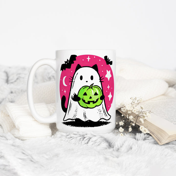 Ghost Kitty Mug