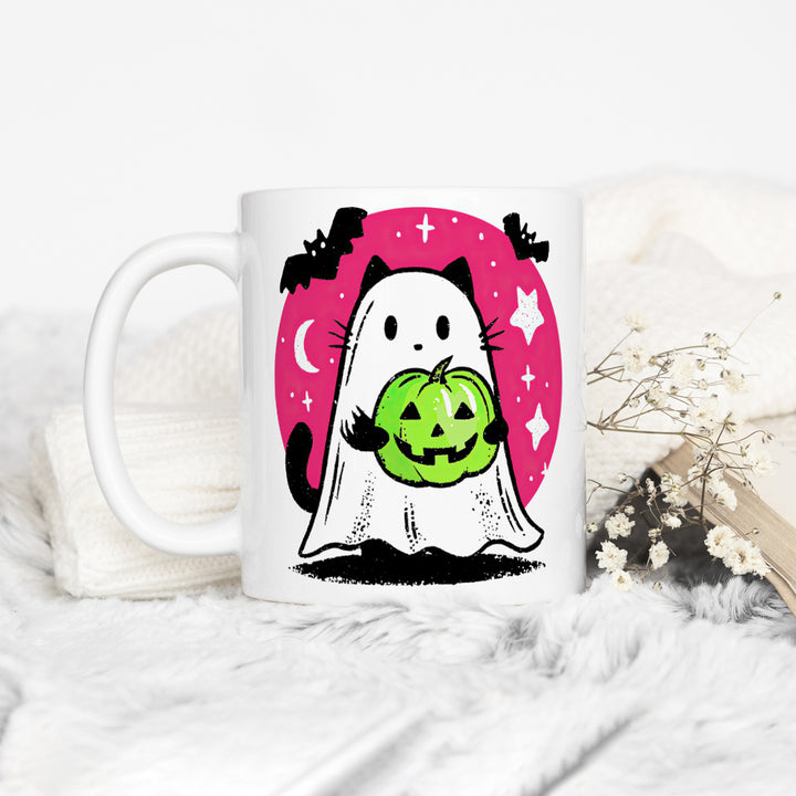 Ghost Kitty Mug