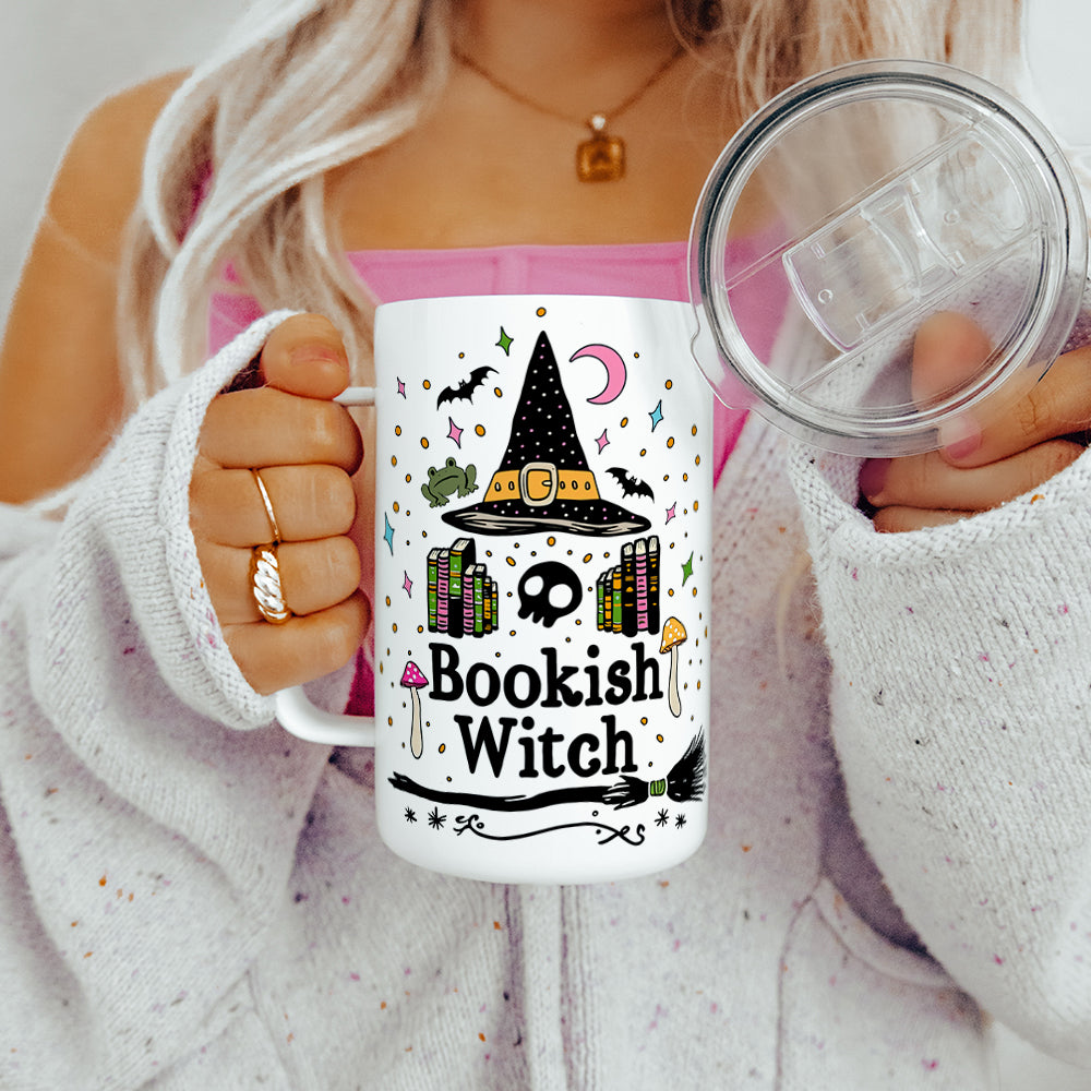 Bookish Witch Insulated Travel Mug