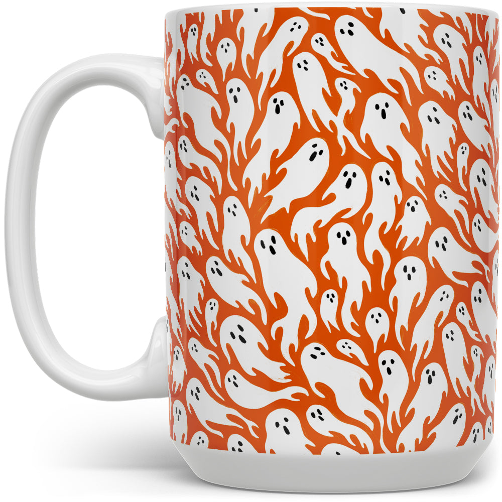 Ghost Pattern Mug