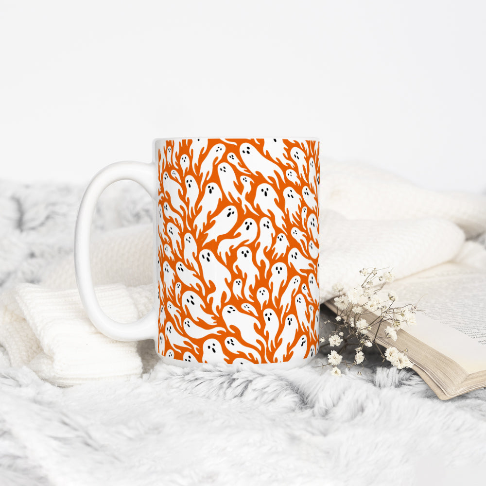 Ghost Pattern Mug