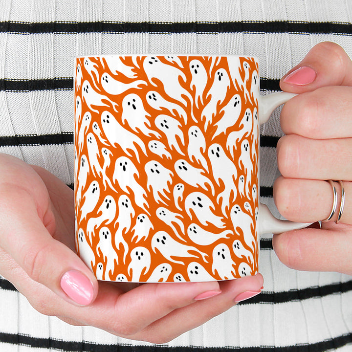 Ghost Pattern Mug