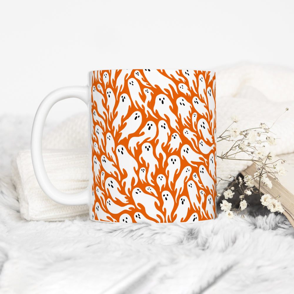 Ghost Pattern Mug