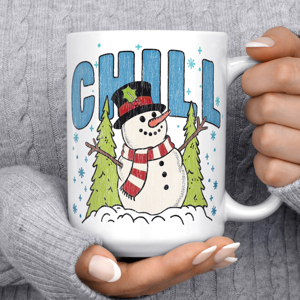 Chill Snowman Mug