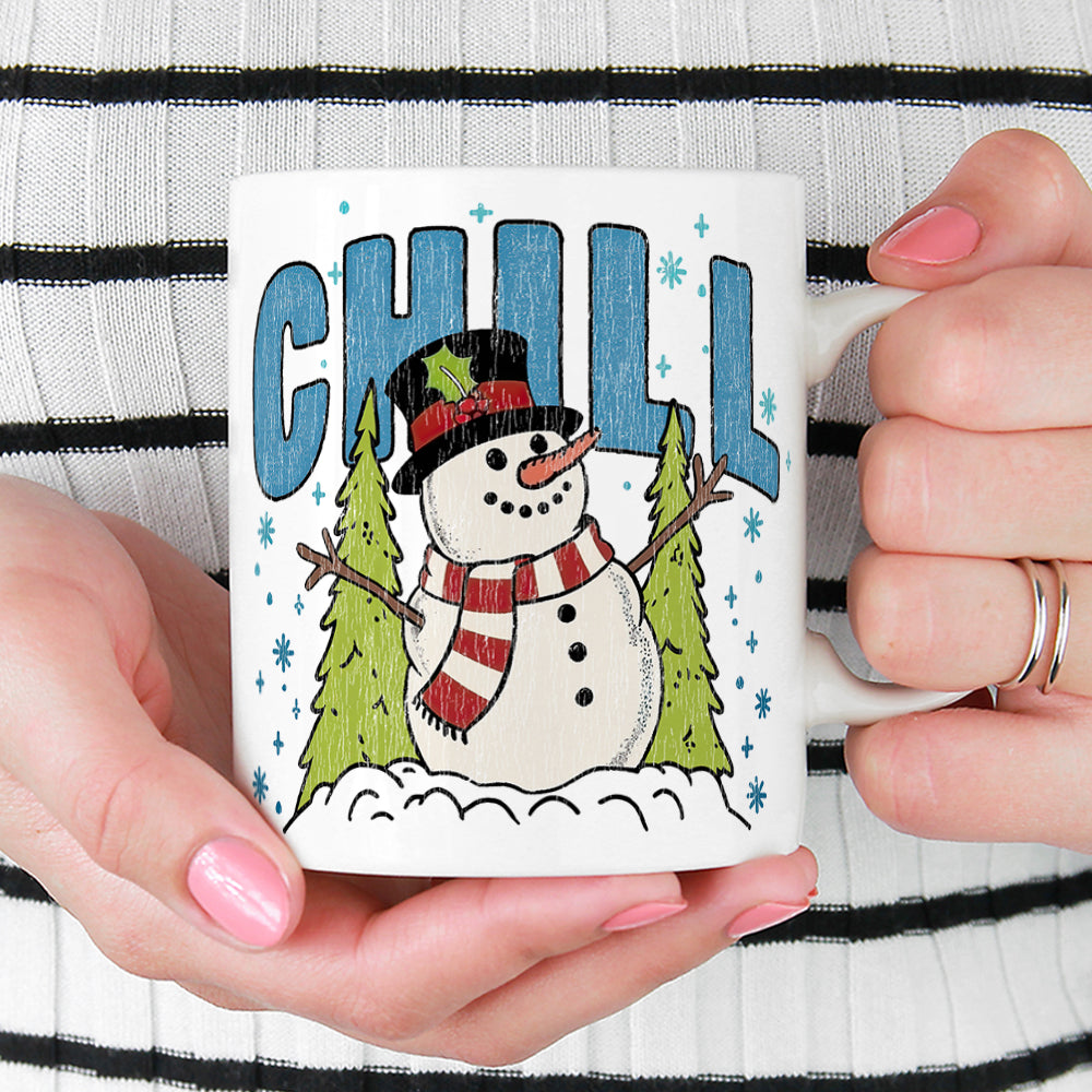 Chill Snowman Mug