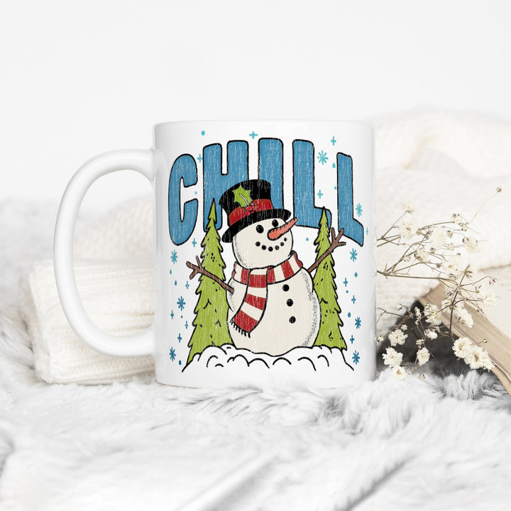 Chill Snowman Mug