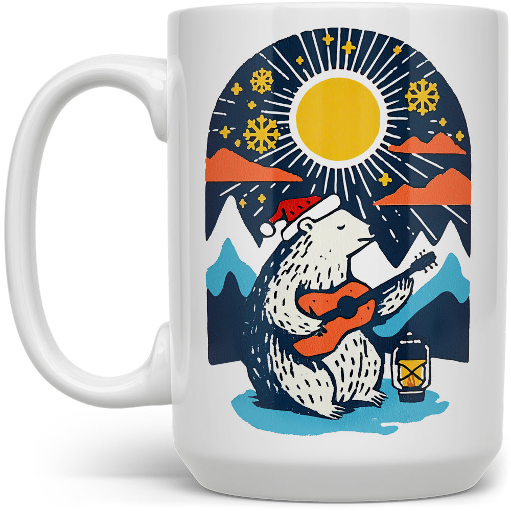 Retro Polar Bear Mug