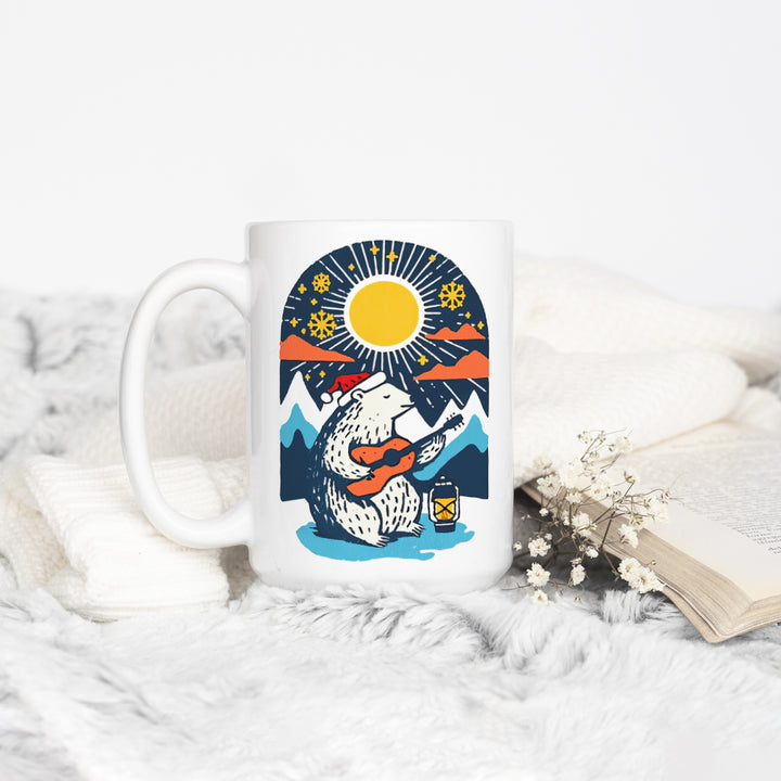 Retro Polar Bear Mug