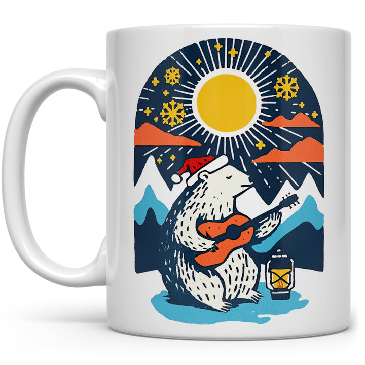 Retro Polar Bear Mug