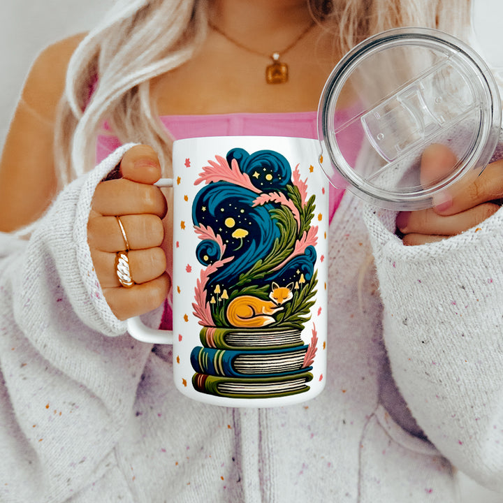 Bookish Fox Insulated Travel Mug