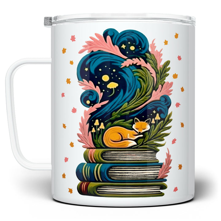 Bookish Fox Insulated Travel Mug