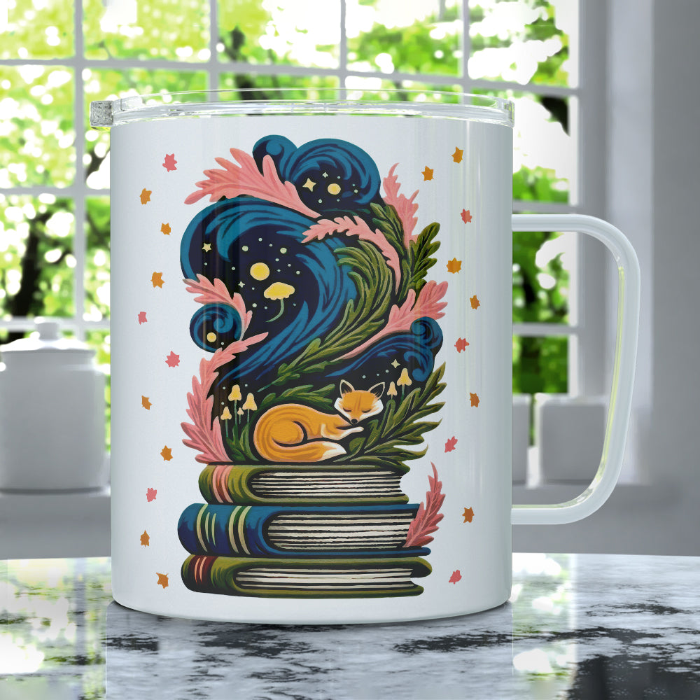 Bookish Fox Insulated Travel Mug