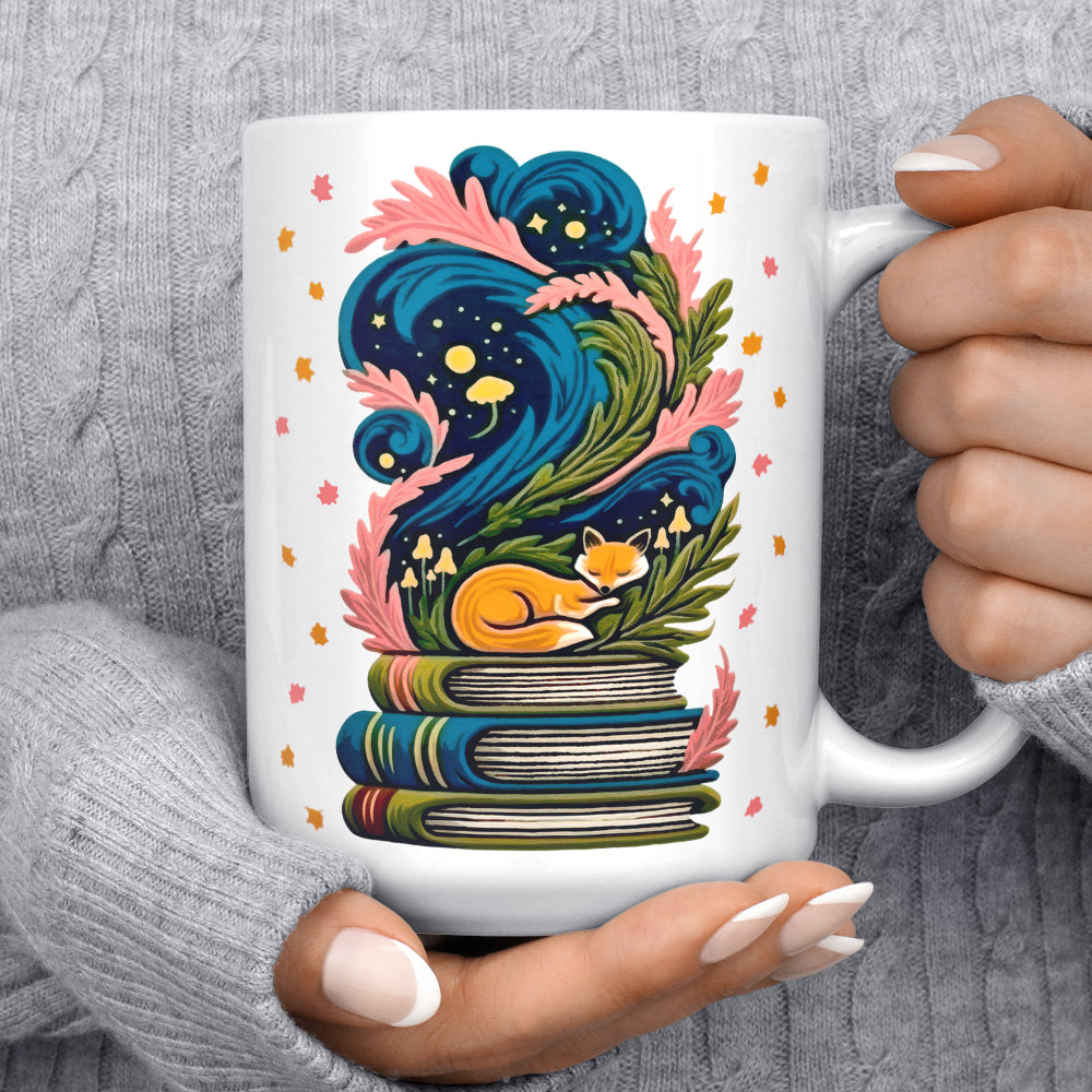 Bookish Fox Mug
