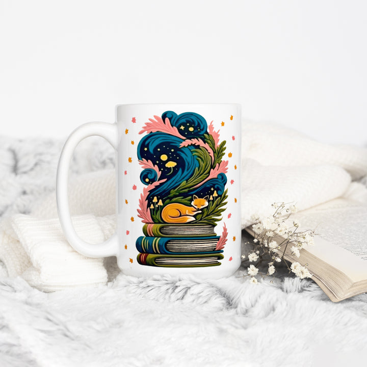 Bookish Fox Mug
