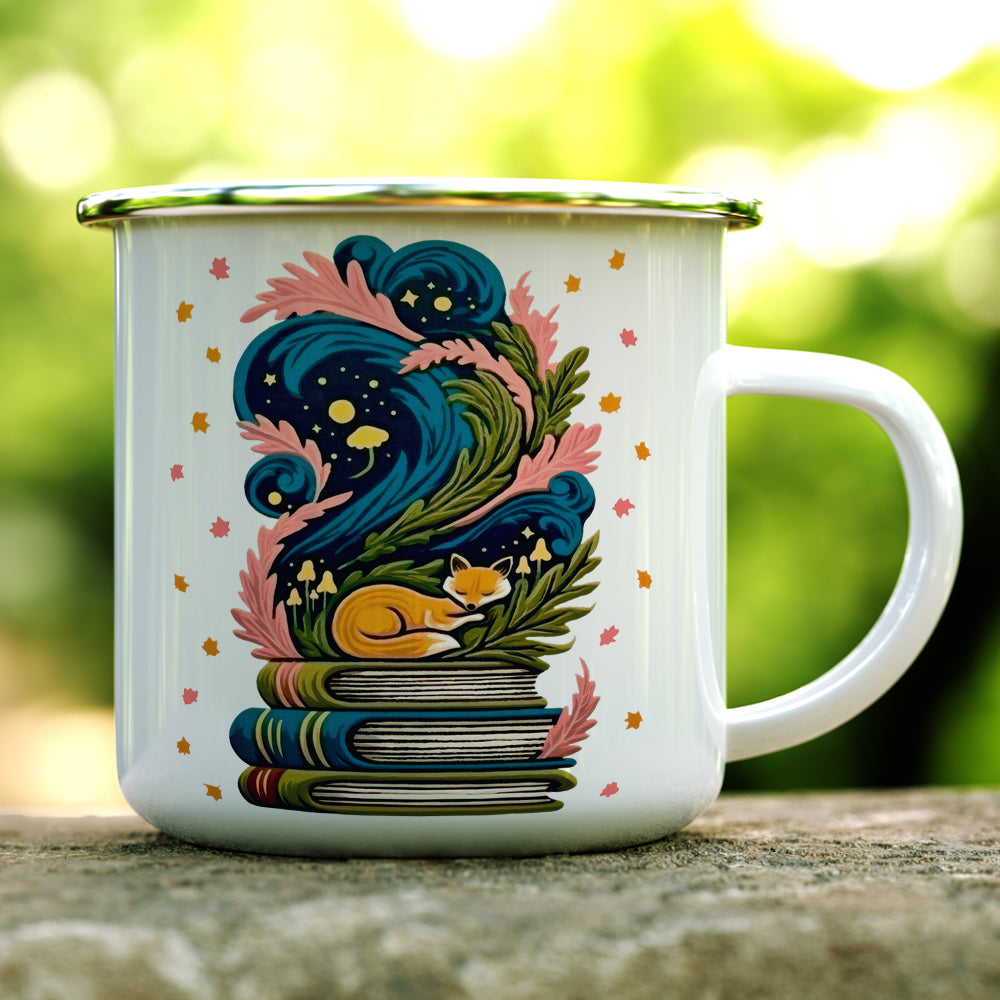 Bookish Fox Camp Mug