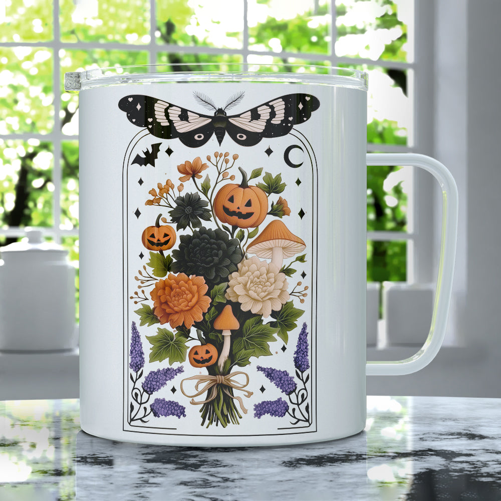 Halloween Bouquet Insulated Travel Mug