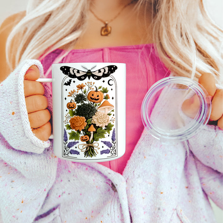 Halloween Bouquet Insulated Travel Mug