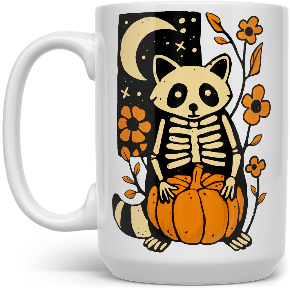 Halloween Raccoon Mug
