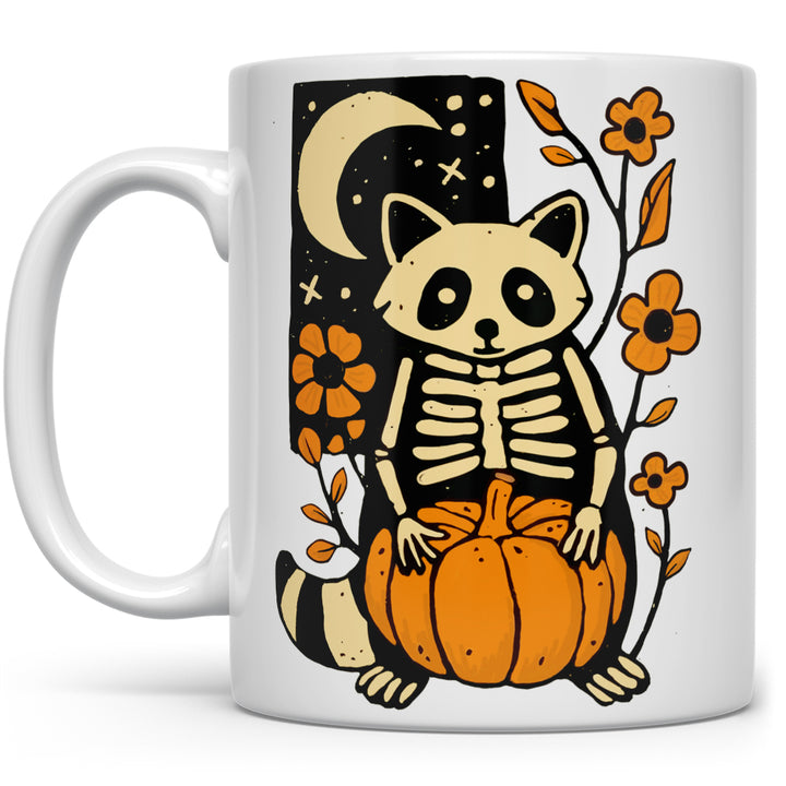 Halloween Raccoon Mug