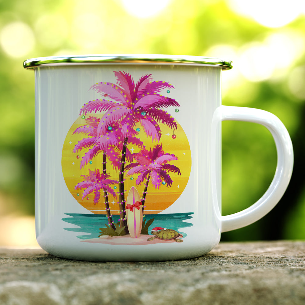 Sunset Surf Holiday Camp Mug