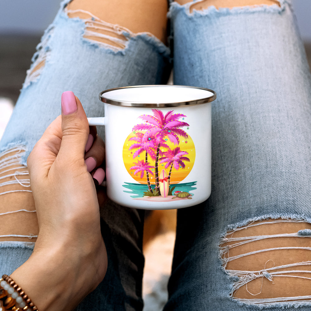 Sunset Surf Holiday Camp Mug