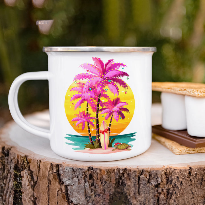 Sunset Surf Holiday Camp Mug