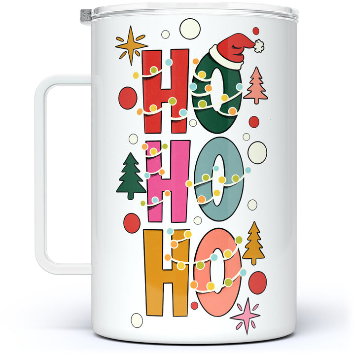 HO HO HO Insulated Travel Mug