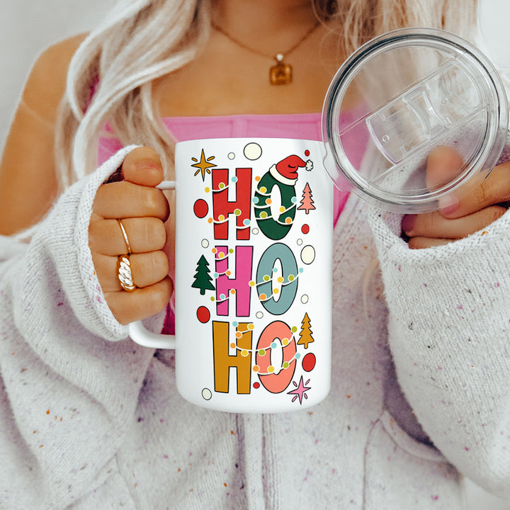 HO HO HO Insulated Travel Mug