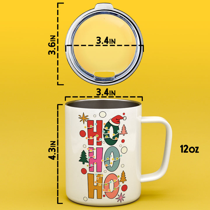 HO HO HO Insulated Travel Mug