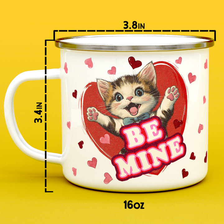 Be Mine Cat Camp Mug