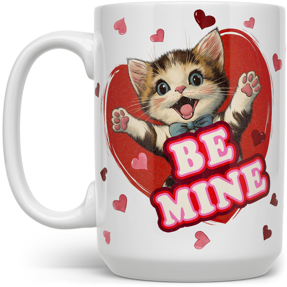 Be Mine Cat Mug