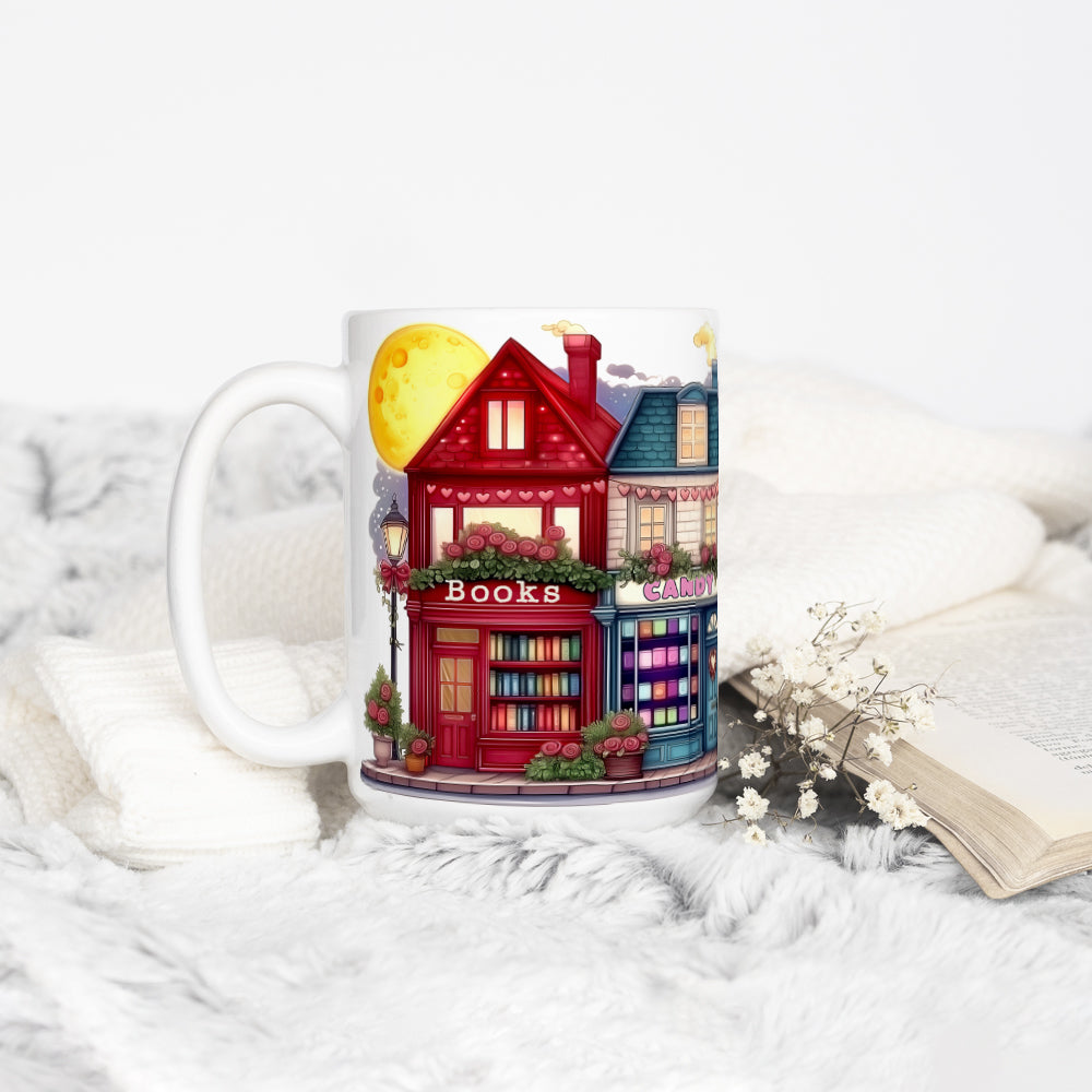 Valentine's Storefront Shops Mug