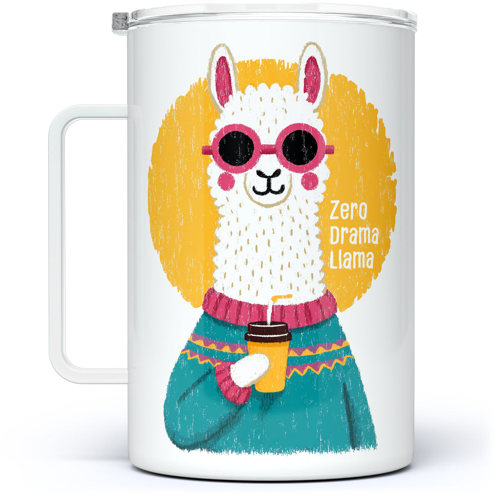 Zero Drama Llama Insulated Travel Mug