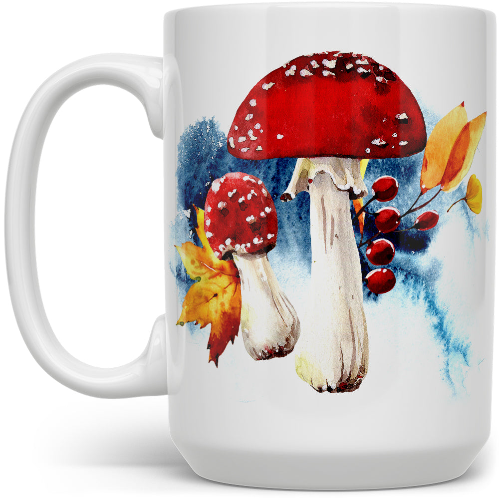 Fall Mushroom Mug