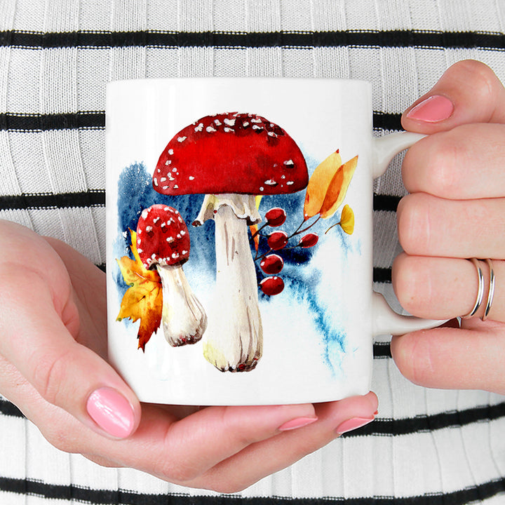 Fall Mushroom Mug
