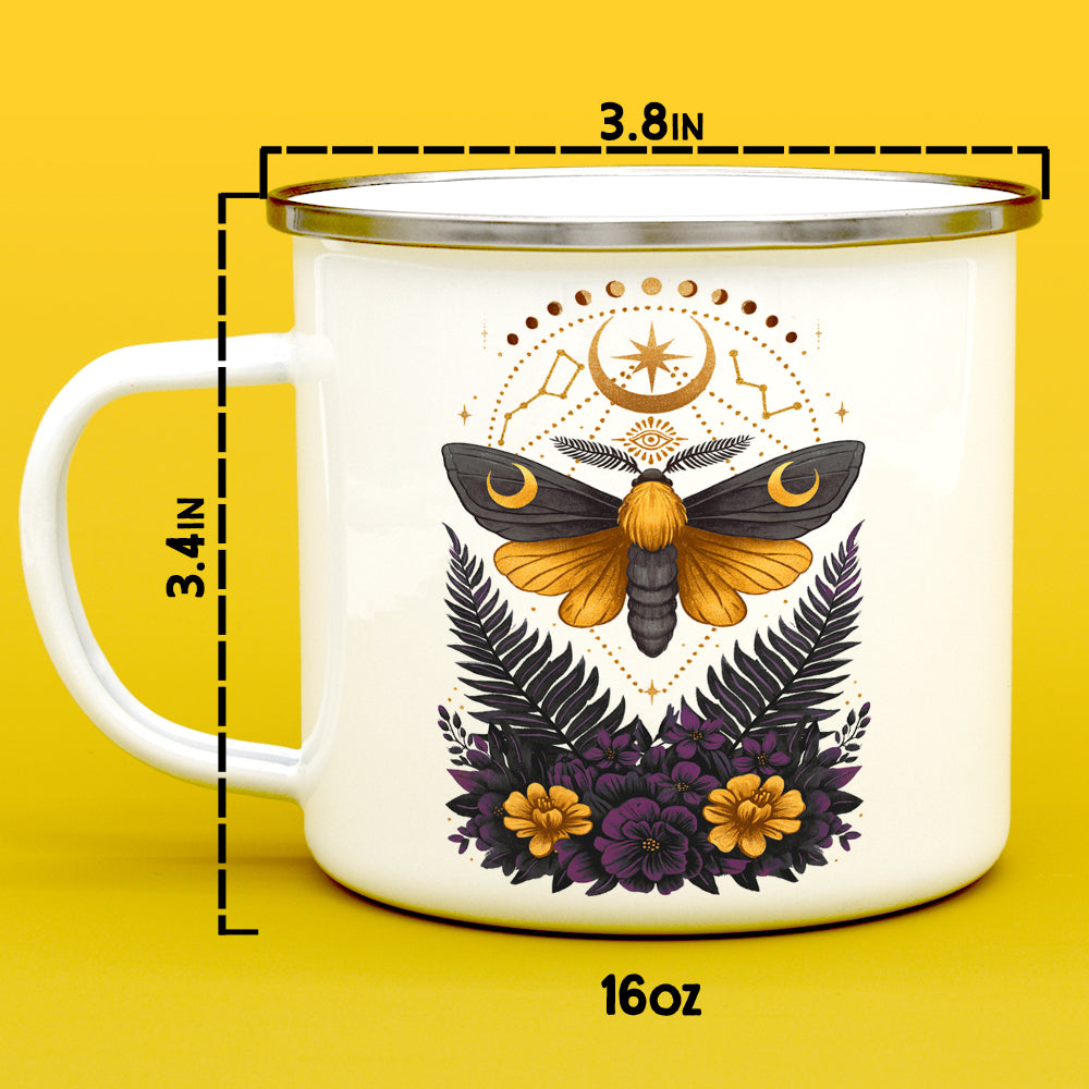 Constellation Moth Camp Mug