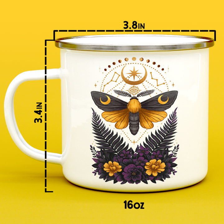 Constellation Moth Camp Mug
