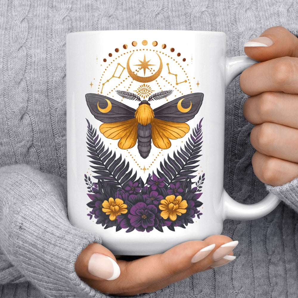 Constellation Moth Mug