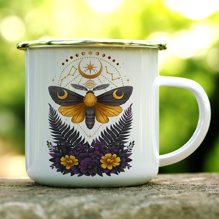 Constellation Moth Camp Mug
